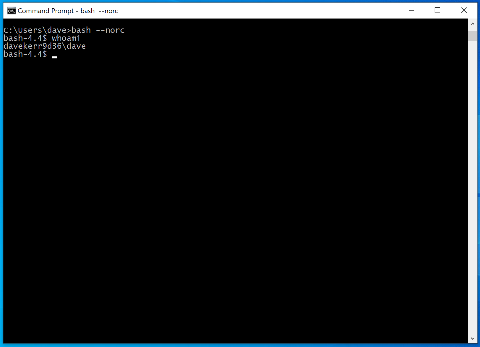 Screenshot: Cygwin Setup