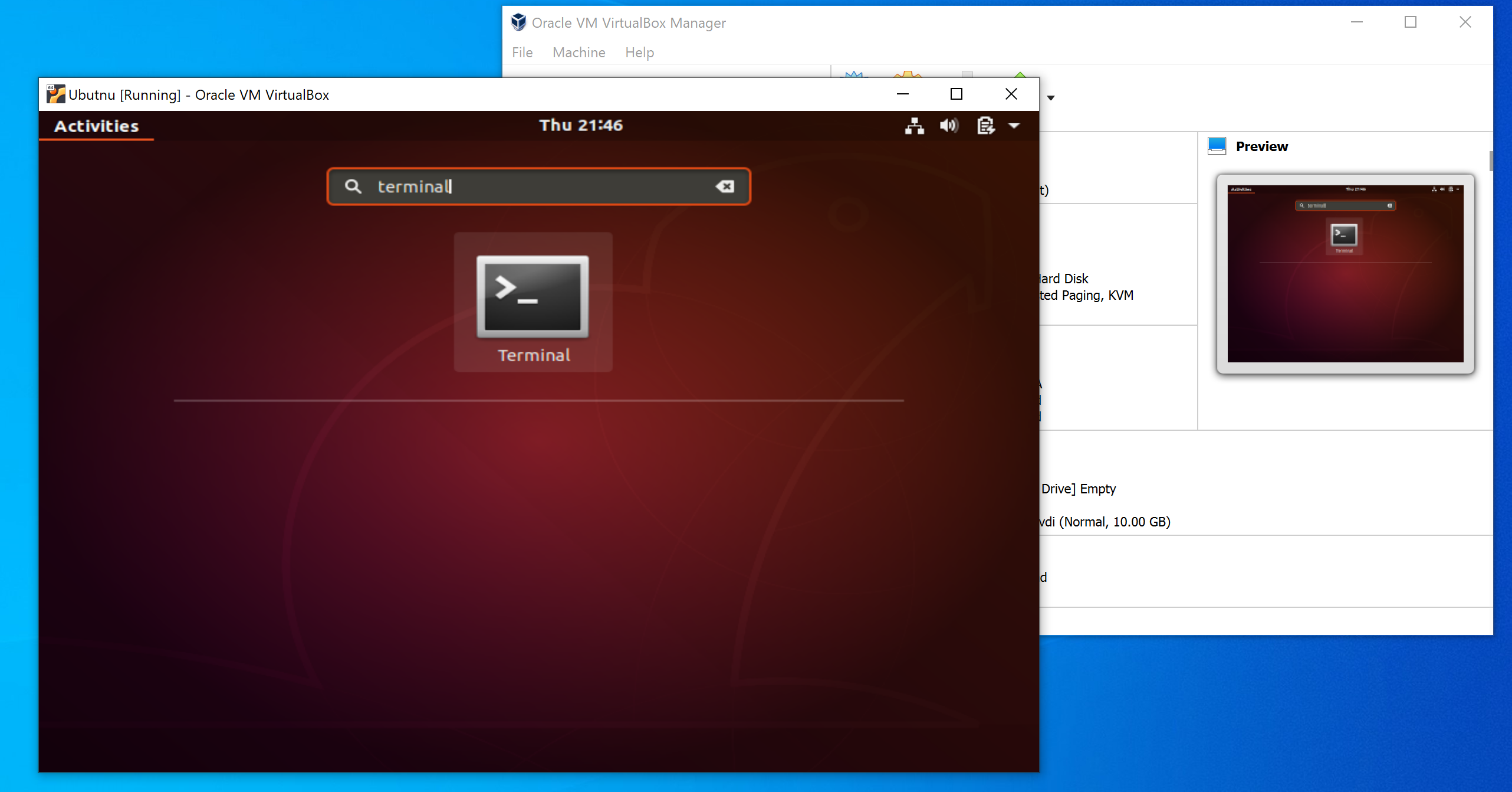 Screenshot: Ubuntu Installation